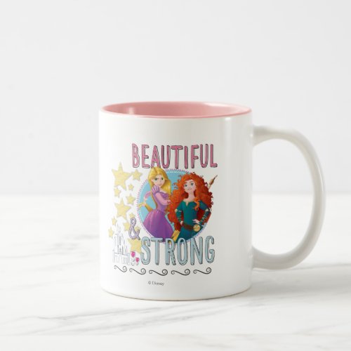 Disney Princess  Rapunzel and Merida Two_Tone Coffee Mug