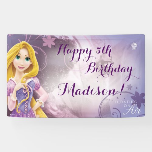 Disney Princess Rapunzel Birthday Banner