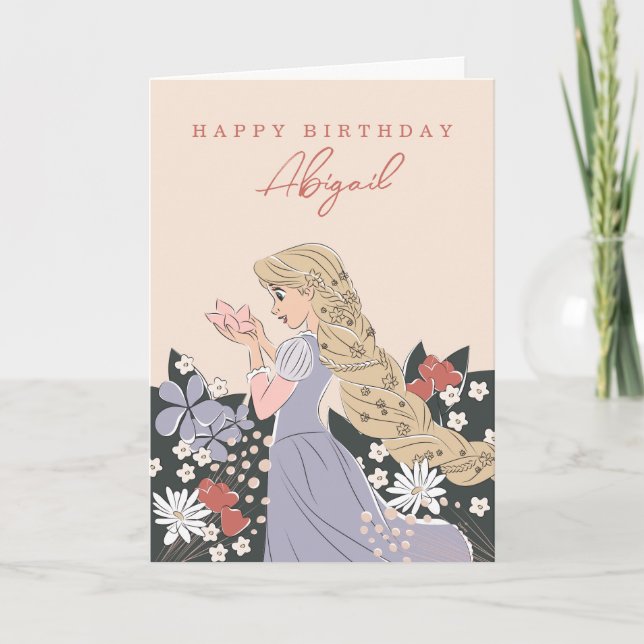 Disney Princess Rapunzel Card (Front)