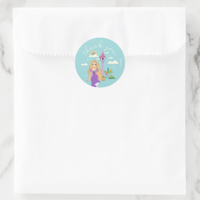 Disney Princess Rapunzel Classic Round Sticker (Bag)