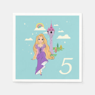 Disney Princess Rapunzel Girls Birthday Napkins
