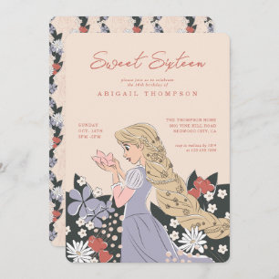 Disney Princess Rapunzel   Sweet Sixteen Birthday Invitation