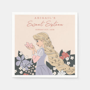 Disney Princess Rapunzel   Sweet Sixteen Birthday Napkins