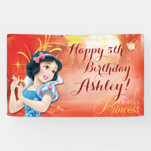 Disney Princess Snow White Birthday Banner