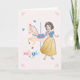 Disney Princess Snow White Carousel Magic Card