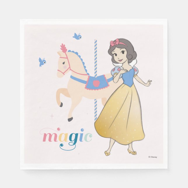 Disney Princess Snow White | Carousel Magic Napkins (Front)
