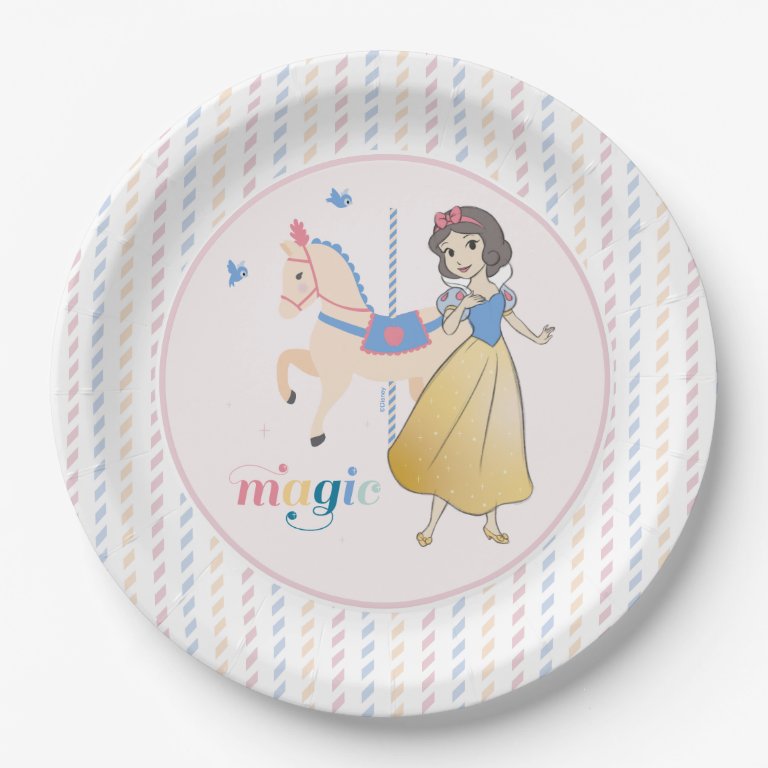 Disney Princess Snow White | Carousel Magic Paper Plates