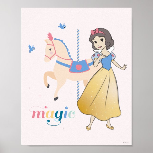 Disney Princess Snow White | Carousel Magic Poster (Front)