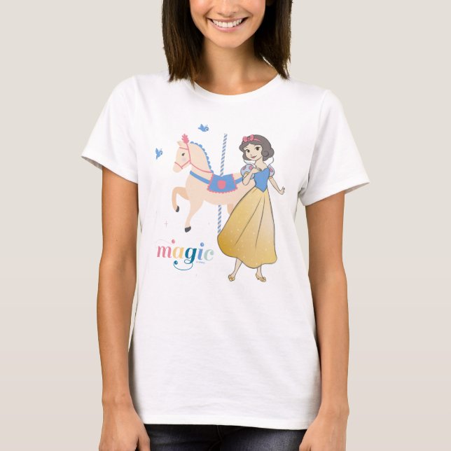 Disney Princess Snow White | Carousel Magic T-Shirt (Front)