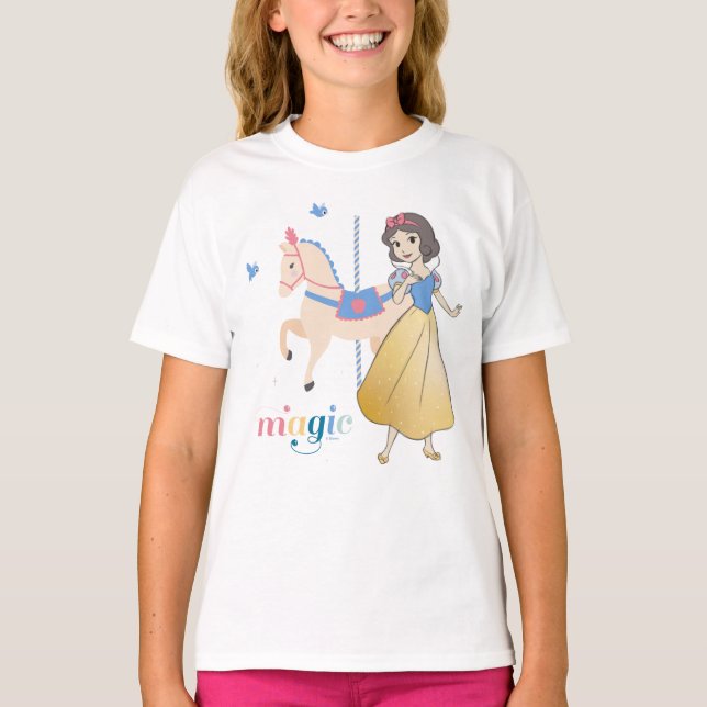Disney Princess Snow White | Carousel Magic T-Shirt (Front)