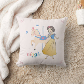 Disney Princess Snow White | Carousel Magic Throw Pillow