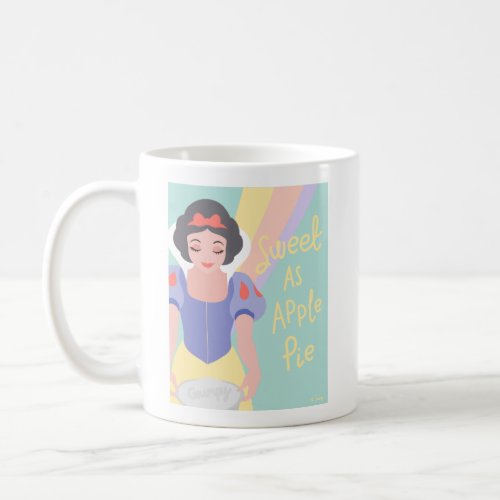Disney Princess Snow White  Sweet as Apple Pie Coffee Mug