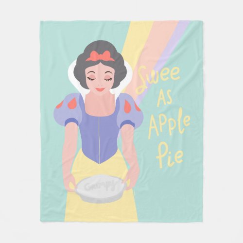 Disney Princess Snow White  Sweet as Apple Pie Fleece Blanket