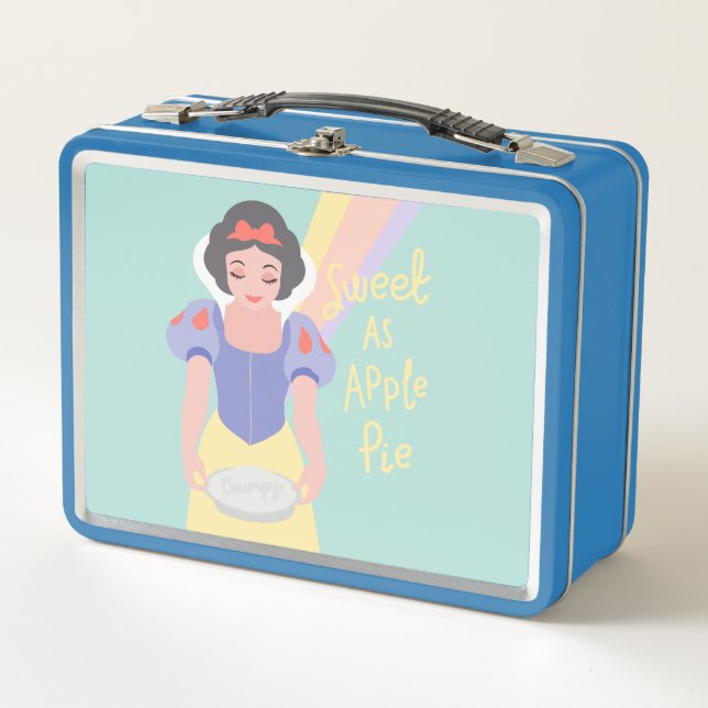 Disney Princess Snow White | Sweet as Apple Pie Metal Lunch Box (Front)