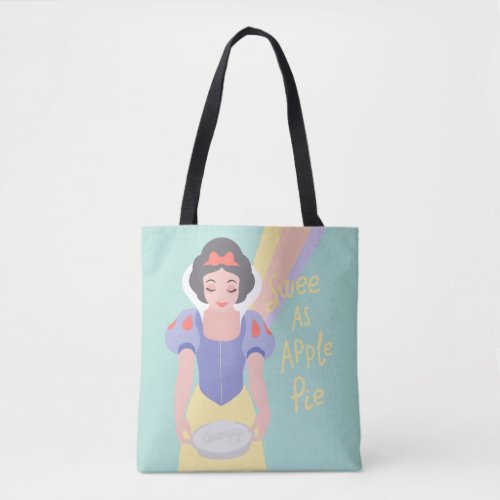 Disney Princess Snow White  Sweet as Apple Pie Tote Bag
