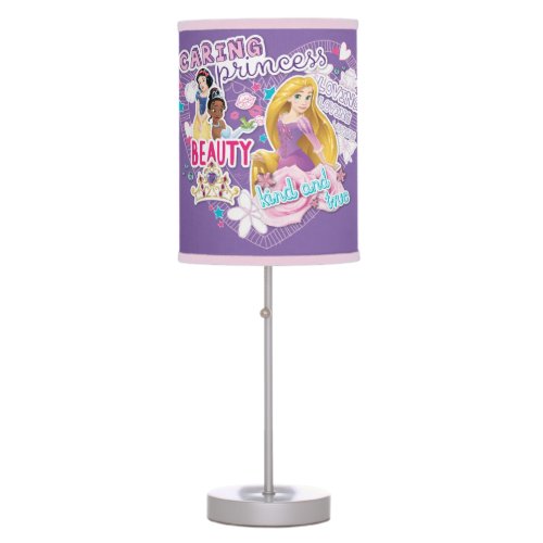 Disney Princess  Snow White Tiana and Rapunzel Table Lamp