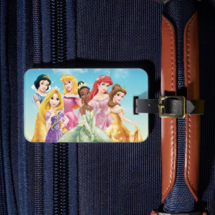 Disney Princess Tiana Featured Center Luggage Tag