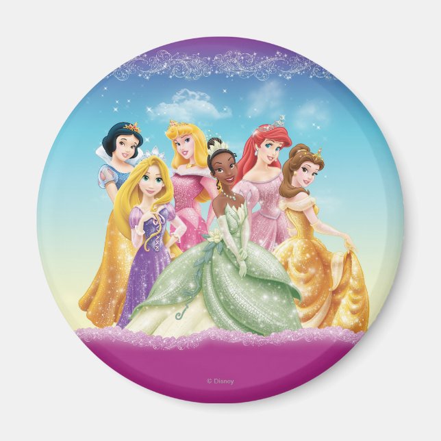 Disney Princess | Tiana Featured Center Magnet (Front)