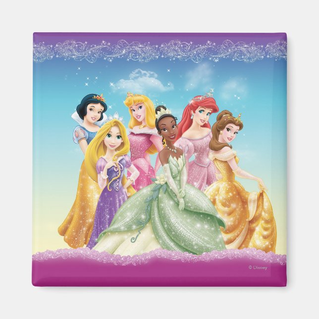 Disney Princess | Tiana Featured Center Magnet (Front)