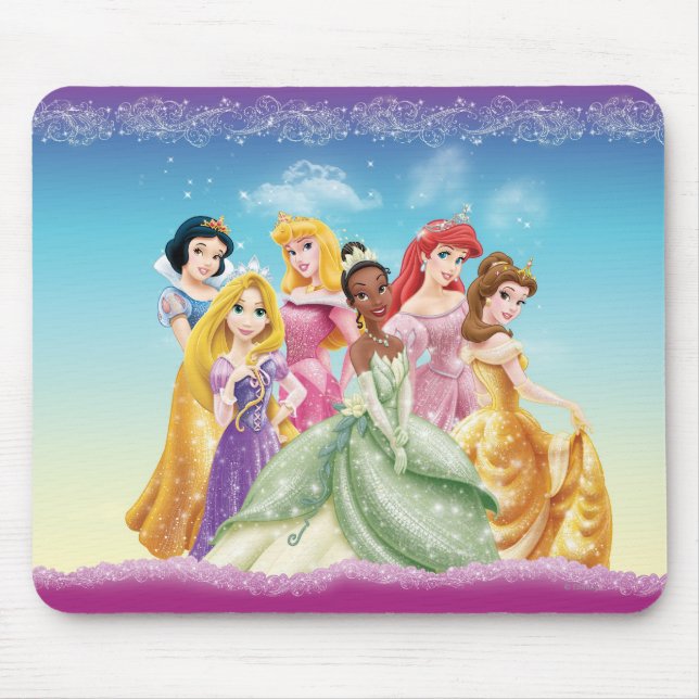 Disney Princess | Tiana Featured Center Mouse Pad (Front)