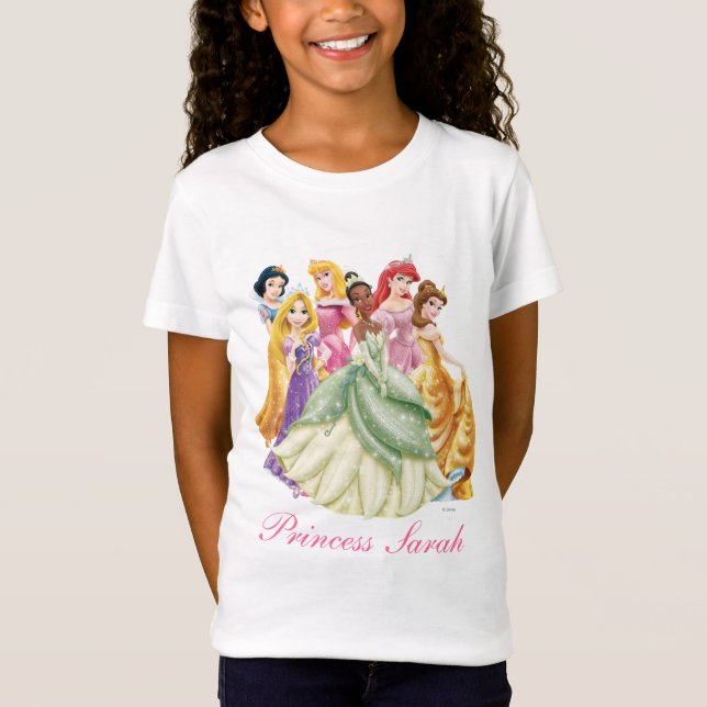 Disney Princess | Tiana Featured Center T-Shirt (Front)