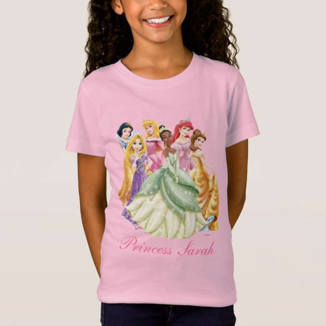 Disney Princess | Tiana Featured Center T-Shirt (Front)