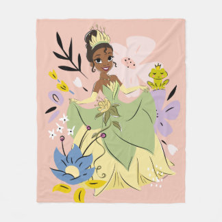 Disney Princess | Tiana in the Garden Fleece Blanket
