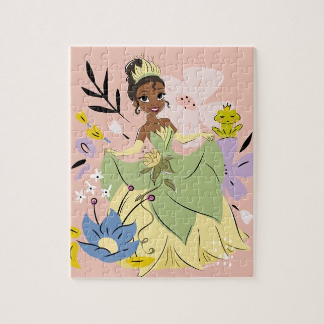 Disney Princess | Tiana in the Garden Jigsaw Puzzle (Vertical)