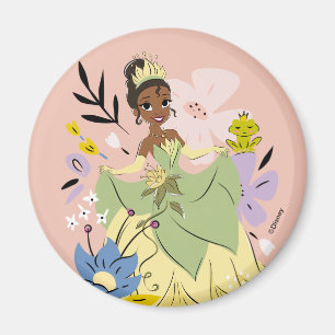 Disney Princess Tiana in the Garden Magnet