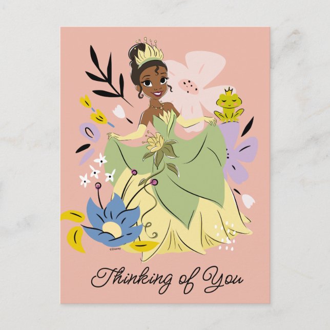 Disney Princess | Tiana in the Garden Postcard (Front)