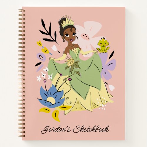 Disney Princess  Tiana in the Garden Sketch Notebook