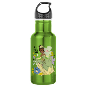 Disney Princess Tiana in the Garden Stainless Steel Water Bottle