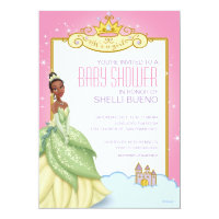 Disney Princess Tiana It's a Girl Baby Shower Card