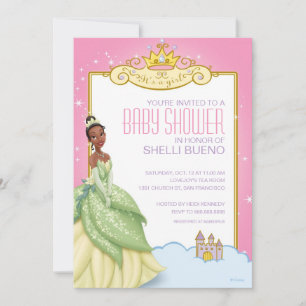 Disney Princess Tiana It's a Girl Baby Shower Invitation