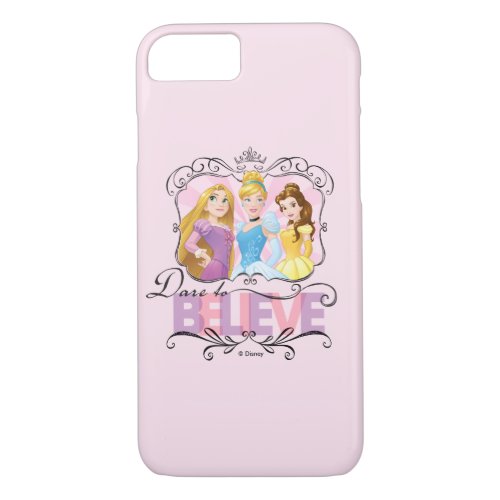 Disney Princesses  Dare To Believe iPhone 87 Case