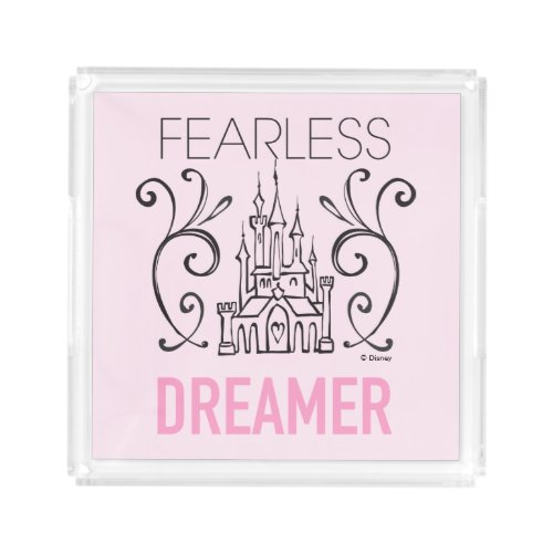 Disney Princesses  Fearless Dreamer Acrylic Tray