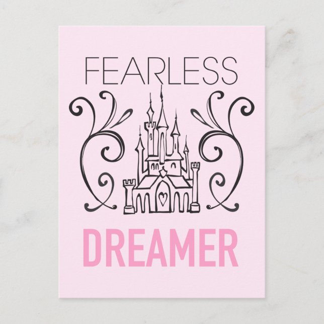 Disney Princesses | Fearless Dreamer Postcard (Front)