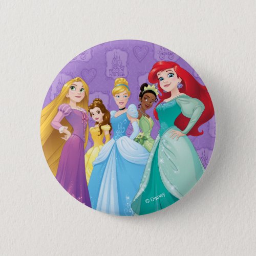 Disney Princesses  Fearless Is Fierce Button