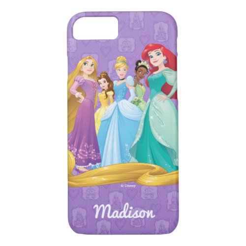 Disney Princesses  Fearless Is Fierce iPhone 87 Case