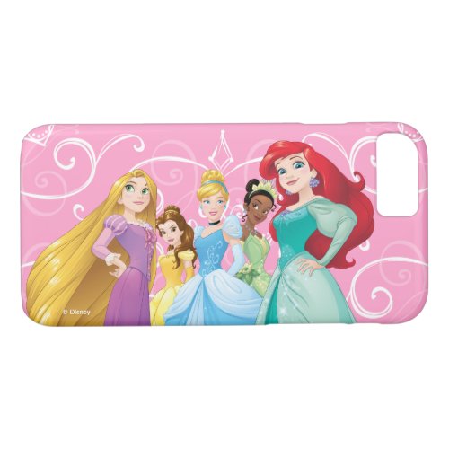 Disney Princesses  Fearless Is Fierce iPhone 87 Case