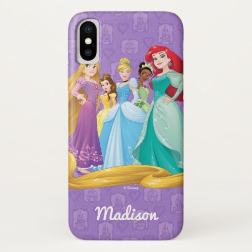 Disney Princesses  Fearless Is Fierce iPhone X Case