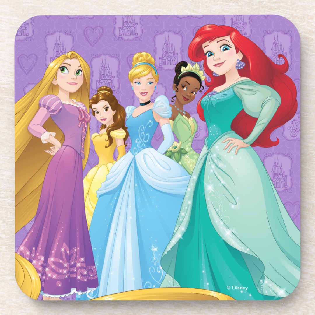 Disney Princesses | Fearless Is Fierce Coaster | Zazzle