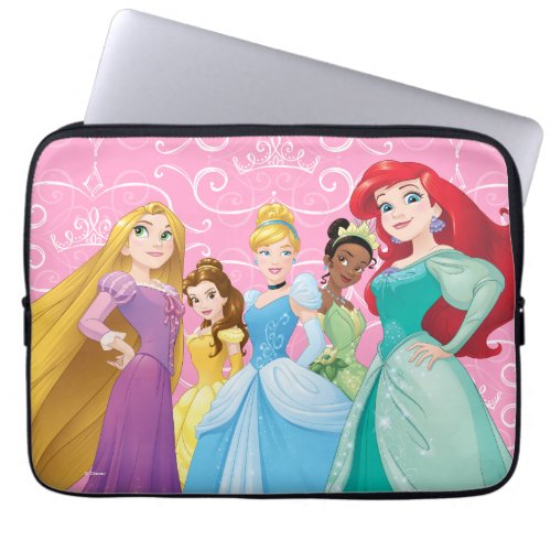 Disney Princesses  Fearless Is Fierce Laptop Sleeve