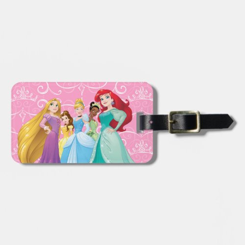 Disney Princesses  Fearless Is Fierce Luggage Tag