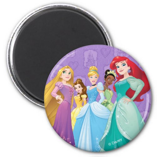 Disney Princesses  Fearless Is Fierce Magnet