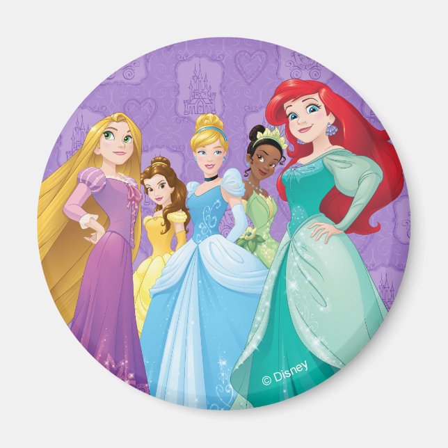 Disney Princesses | Fearless Is Fierce Magnet (Front)