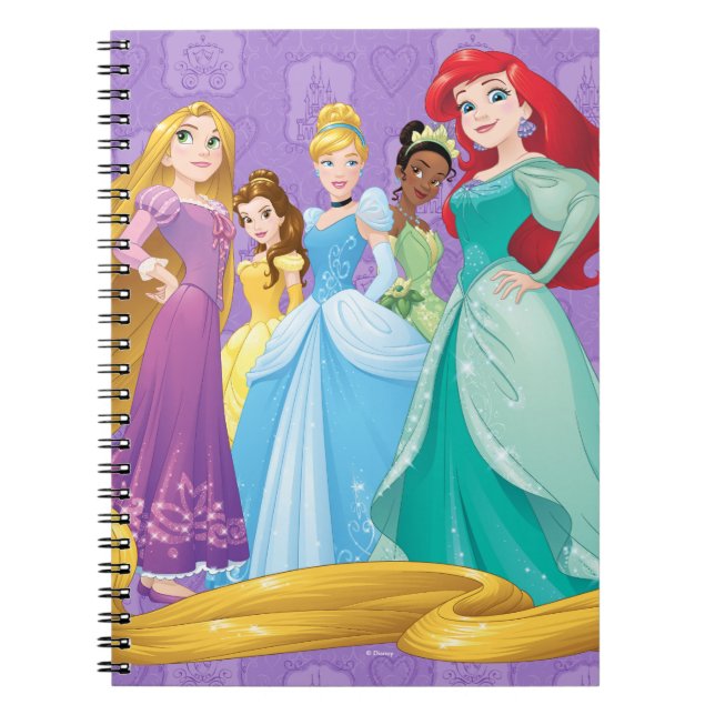 Disney Princesses | Fearless Is Fierce Notebook (Front)