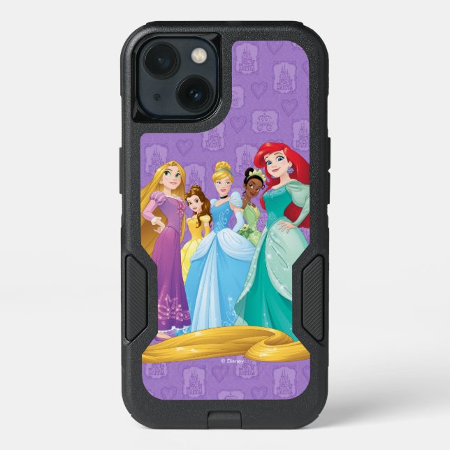 Disney Princesses | Fearless Is Fierce Otterbox iPhone Case (Back)
