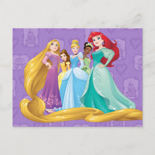 Disney Princesses   Fearless Is Fierce Postcard