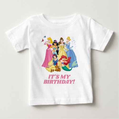  Disney Princesses  Its My Birthday T_Shirt